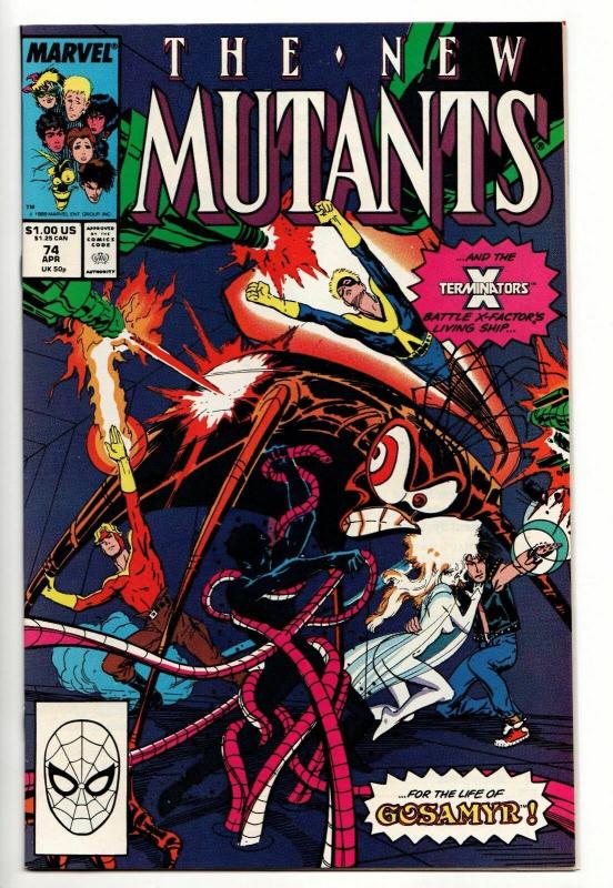 New Mutants #74 (Marvel, 1989) NM