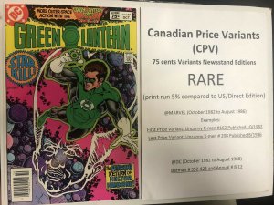 Green Lantern (1982) # 157 (NM) Canadian Price Variant (CPV) !