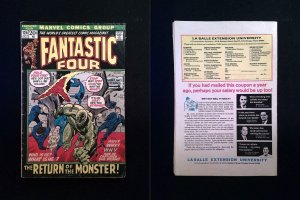 Fantastic Four #124  MARVEL Comics 1972 VG/FN