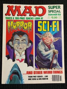 1983 Summer MAD SUPER SPECIAL Magazine #43 VG+ 4.5 Look Horror & Sci-Fi 100pgs