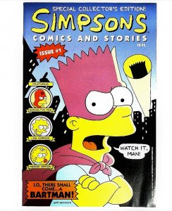 Simpsons Comics and Stories   #1, NM- (Actual scan)