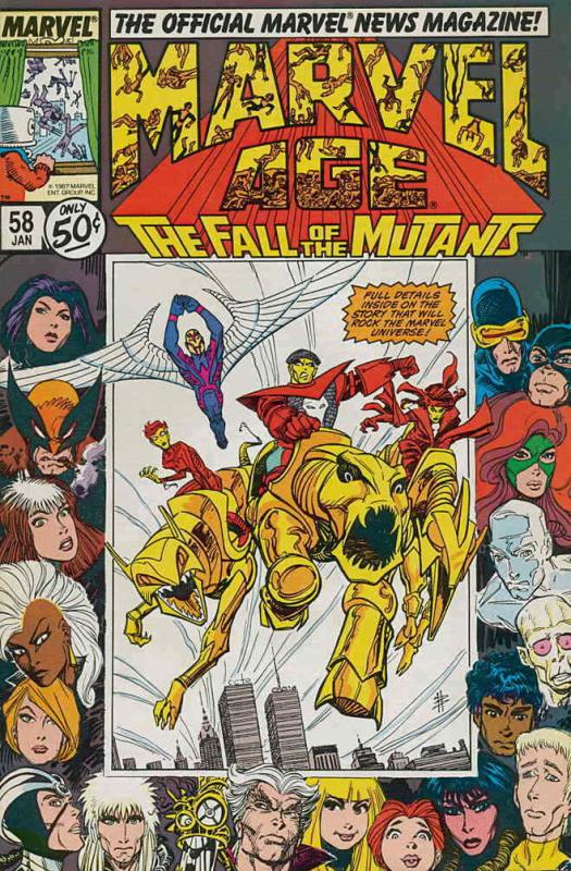 Marvel Age #58 VF; Marvel | save on shipping - details inside