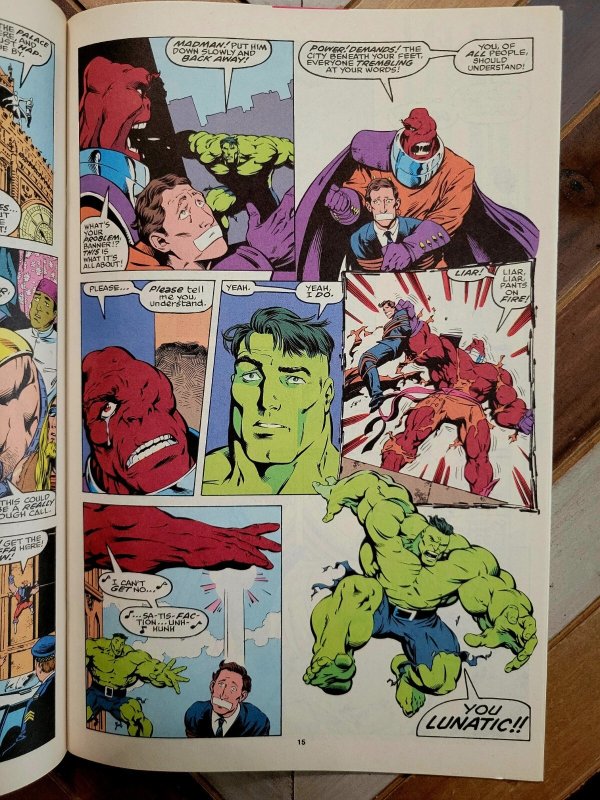 HULK #409 VF 8.0 (1993) Signed by writer Peter David ft Madman, Killpower & More