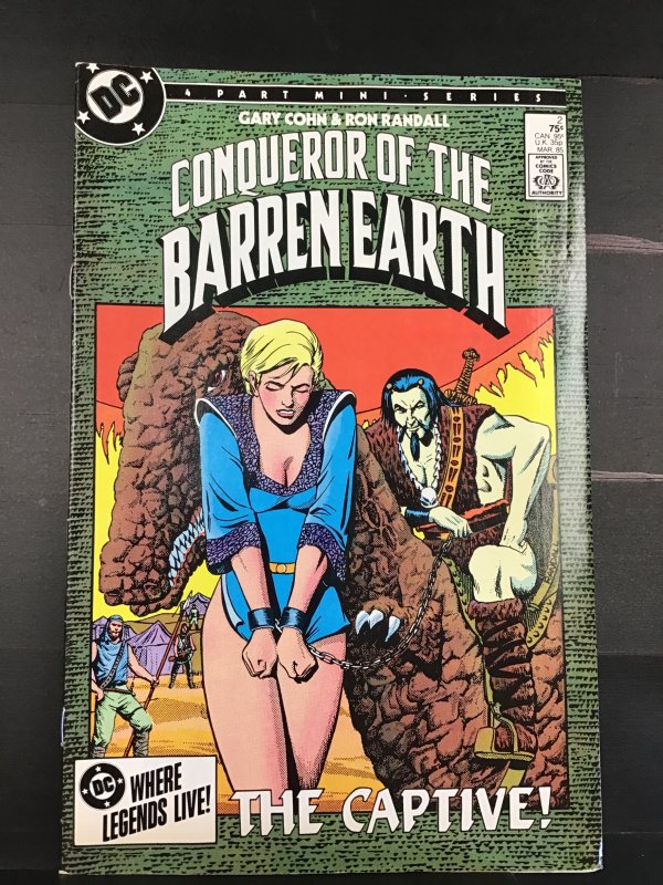 Conqueror of the Barren Earth #2 Direct Edition (1985) ZS