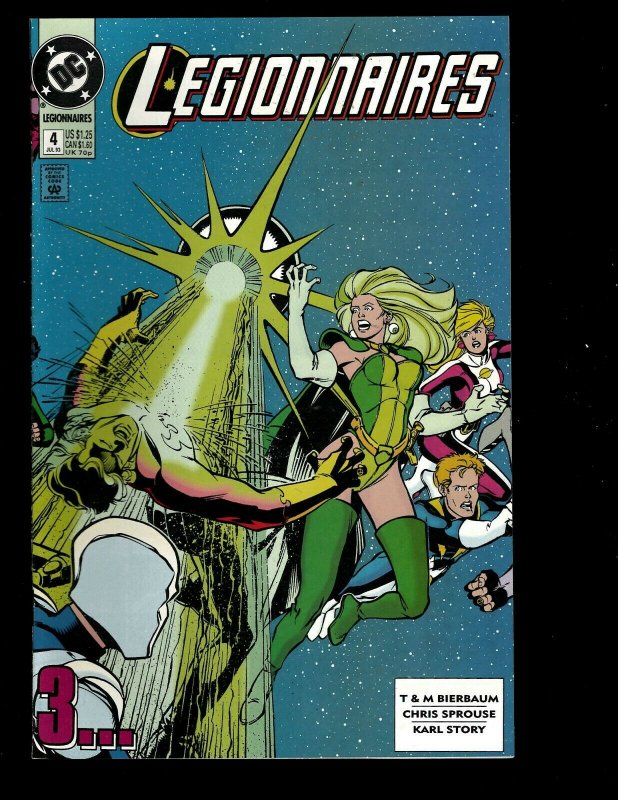 12 Legionaires DC Comics #1 2 3 4 5 6 7 8 9 10 11 12 Kid Quantum Sci-Fi GK33