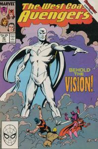 West Coast Avengers #45 FN ; Marvel | Vision Quest