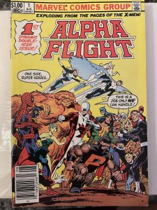 Alpha Flight #1: Newsstand (1983)