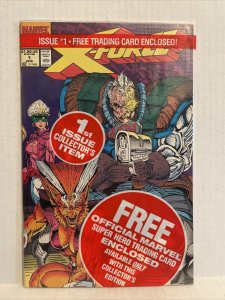 X-force #1 poly bagged Team  card