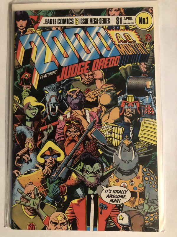 JUDGE DREDD 2000 A.D. #1 / NM