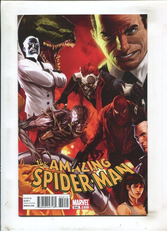 Amazing Spider-Man Triptych 3PC LOT #642-644 (9.0-9.2) 2010