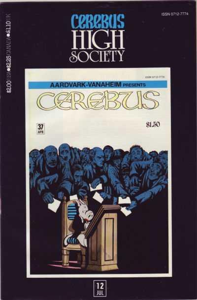 Cerebus: High Society #12, VF+ (Stock photo)