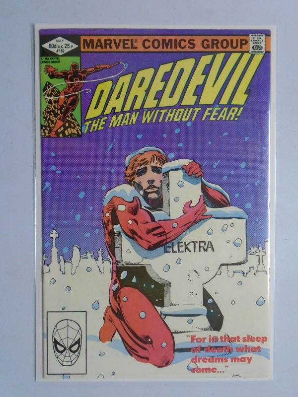 Daredevil (1st Series) #182, Newsstand Edition 6.0 (1982) She's Alive