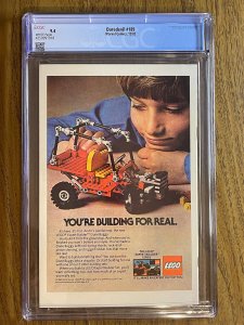 Daredevil #189 CGC 9.2 WP Frank Miller App Black Widow, Shaft, Stone, Claw