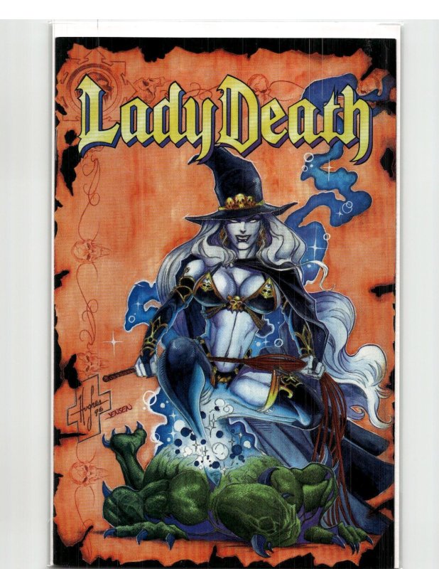 Lady Death #1 FAN Magazine Edition (1997) Lady Death