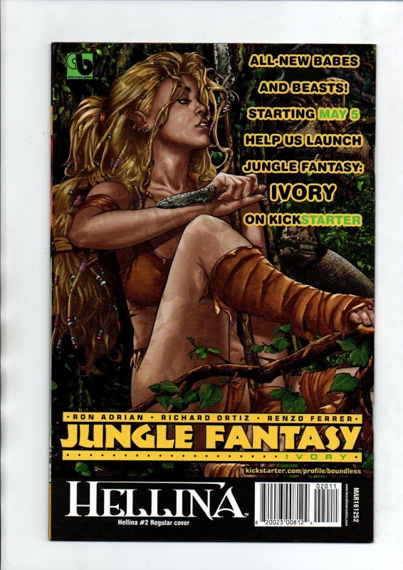 Hellina #2 - Boundless - 2016 - VF/NM