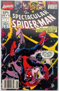 The Spectacular Spider-Man Annual #10 NEWSSTAND (VF)(1990)