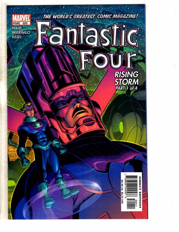 5 Cuatro Fantásticos Marvel Comics # 516 517 518 519 520 Waid cosa Galactus TW53 