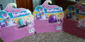 Authentic POOPAROOS UNICORN Purple, White & Pink TOILET PET Lot Toy Blind Bag