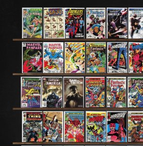 Huge Lot 150+ Comics with Captain America, Fantastic Four & More!