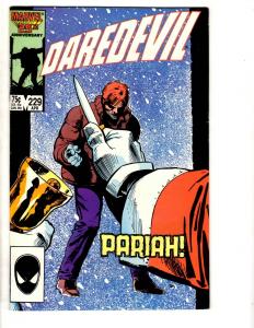 10 Daredevil Marvel Comic Books # 229 230 231 232 233 234 235 236 237 238 CR37