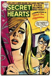 SECRET HEARTS #128 comic book-1968-REACH FOR HAPPINESS-DC ROMANCE-VG