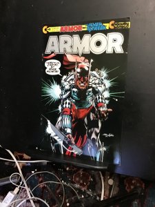 Armor #1 (1985) high-grade Neil Adams 1st! NM- Origin Silver Streak and Armor