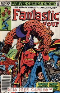 FANTASTIC FOUR  (1961 Series)  (MARVEL) #249 NEWSSTAND Very Fine Comics Book