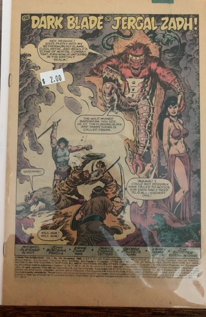 Conan the Barbarian #1 1983