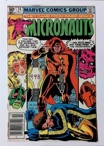 Micronauts (Vol. 1) #34 Newsstand (Oct 1981, Marvel) 4.5 VG+