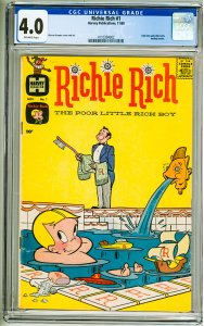 Richie Rich #1 (1960) CGC 4.0! OW Pages!