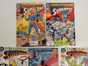5 Superman DC Comic Books #0 78 90 91 95 51 TJ18