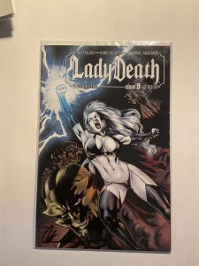 Lady Death 9 Near Mint Nm Signed Pulido Boundless