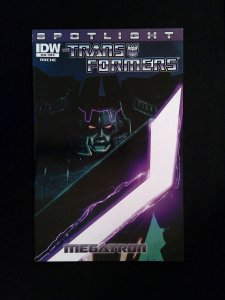 Transformers Spotlight Megatron #0B  IDW Comics 2013 NM  RAMONDELLI VARIANT 