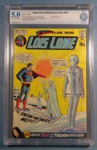 Superman's Girlfriend Lois Lane #107 CBCS 5.0 Superman Pin-Up