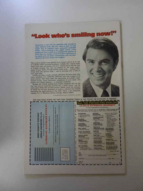 The X-Men #102 (1976) FN condition subscription fold