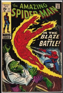 The Amazing Spider-Man #77 (1969) Spider-Man FN- Condition