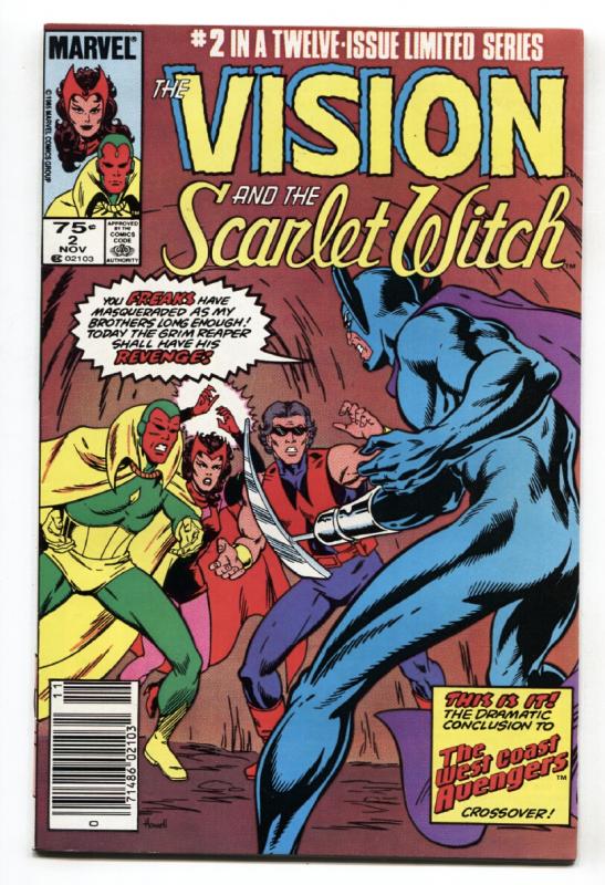 Vision and the Scarlet Witch #2-1985-comic book-Infinity War