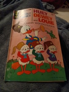 1968 HUEY, DEWEY, LOUIE, & JUNIOR WOODCHUCKS #3 Gold Key Walt Disney Comic Book