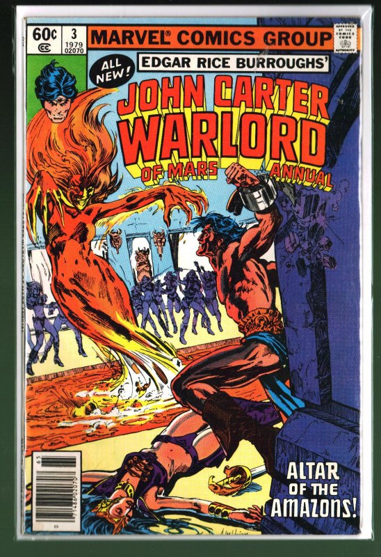 John Carter Warlord of Mars Annual #3 (1979)