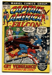 Captain America #152 1972 -Falcon comic book FN/VF