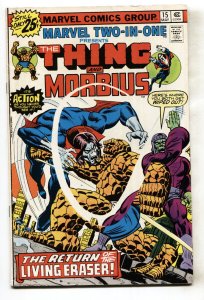 Marvel Two-In-One #15--1976-- Morbius--Spider-Man--comic book