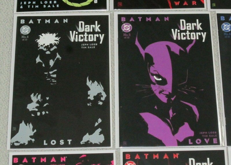 Complete Set Batman Dark Victory #1-13 w/Wizard #0 NM DC Comic Books Revenge War 