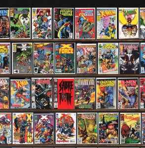 Huge Lot 150+ Comics with X-Man, The New Mutants, X-Force & More!