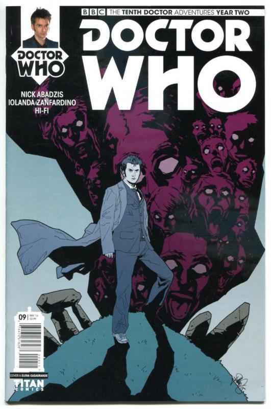 DOCTOR WHO #9 A, NM, 10th, Tardis, 2015, Titan, 1st, more DW in store, Sci-fi