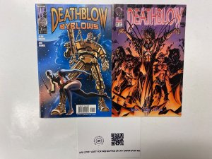 2 WILDSTORM comic book Deathblow: Byblows #1 Deathblow #10 40 KM9