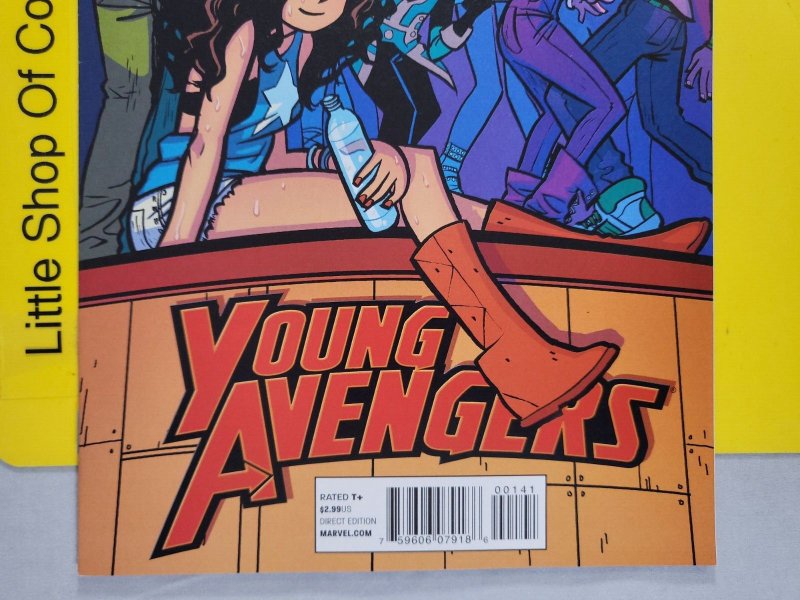 Young Avengers #1 Brian Lee O'Malley Variant 2013 America Chavez & Kid Loki