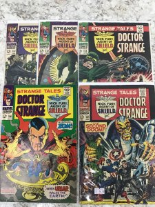 Strange Tales Lot,  151,152,155,156,161.