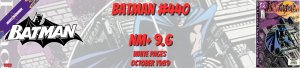 Batman 440 NM+ 9.6 DC 1989