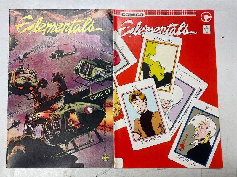 5 Elementals COMICO comic books #3 4 5 6 7 34 KM40