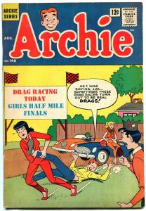 Archie Comics #148 1964-Drag Racing / ice cream cover- Betty & Veronica vg+